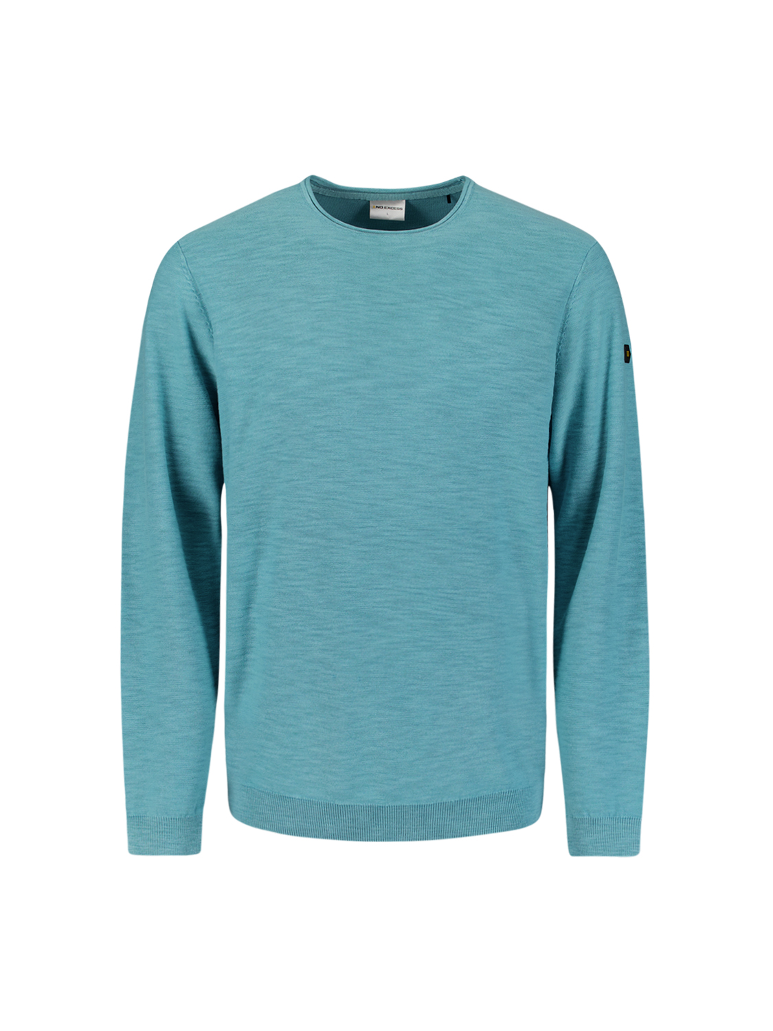 NO EXCESS Herentrui Fijngebreid Seablue - Afbeelding 6