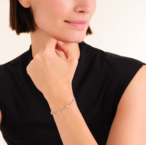 ROSEFIELD Damesarmband Princess Playful Crystals Zilverkleur  - Afbeelding 3