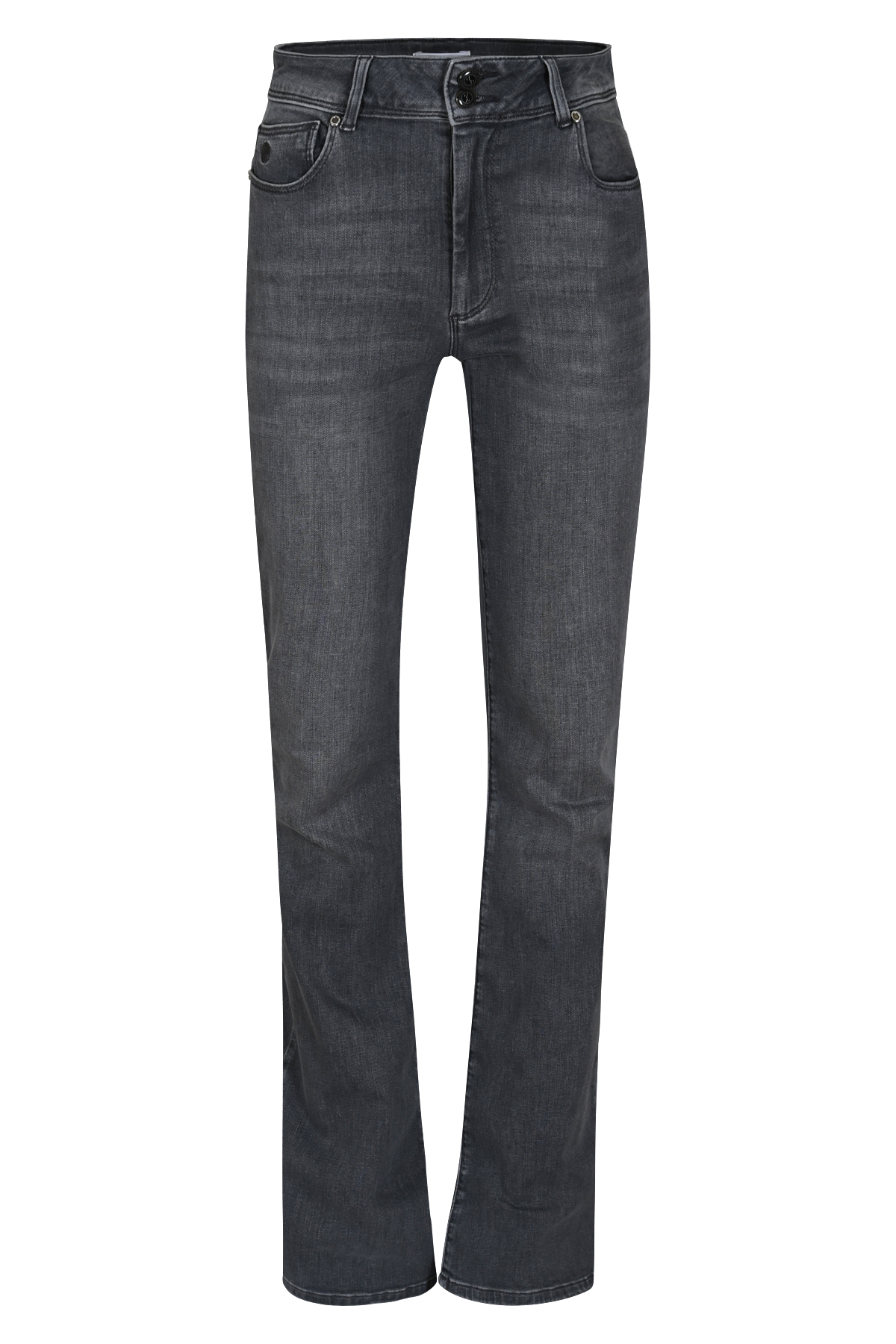 DNM PURE Spijkerbroek Flynn Flap Grey-ish 