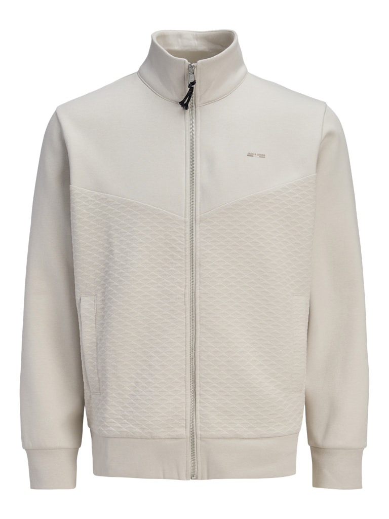 JACK&JONES Heren Sweat Vest Frankie Offwhite 