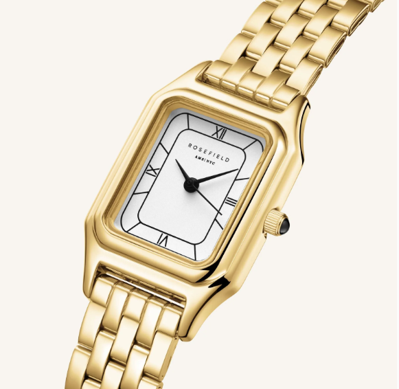 ROSEFIELD Dameshorloge Ivy Goud-Wit  - Afbeelding 3
