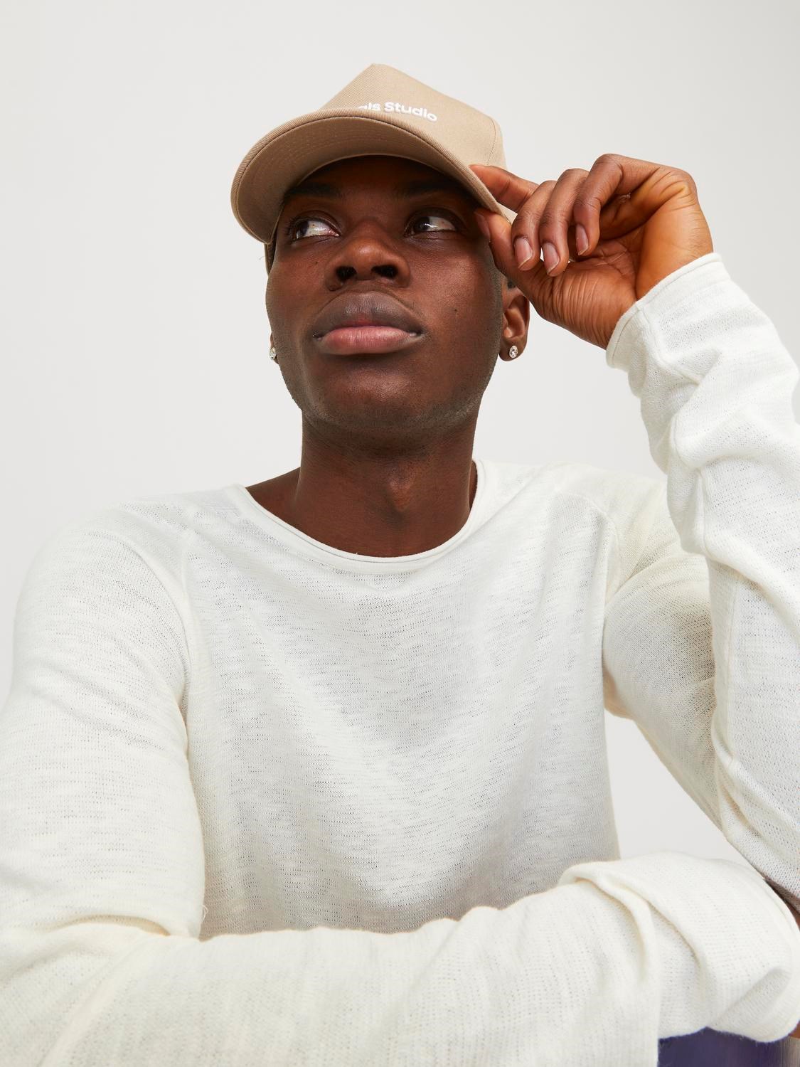 JACK & JONES Heren Trui Linnen Offwhite - Afbeelding 4