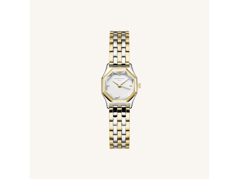 ROSEFIELD Dameshorloge Gemme Duotone Silver Gold 