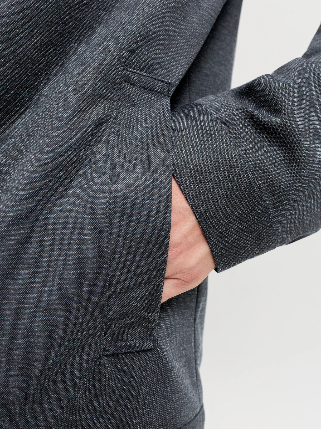 JACK & JONES Heren Jasje Met Rits Martin Donkergrijs  - Afbeelding 4
