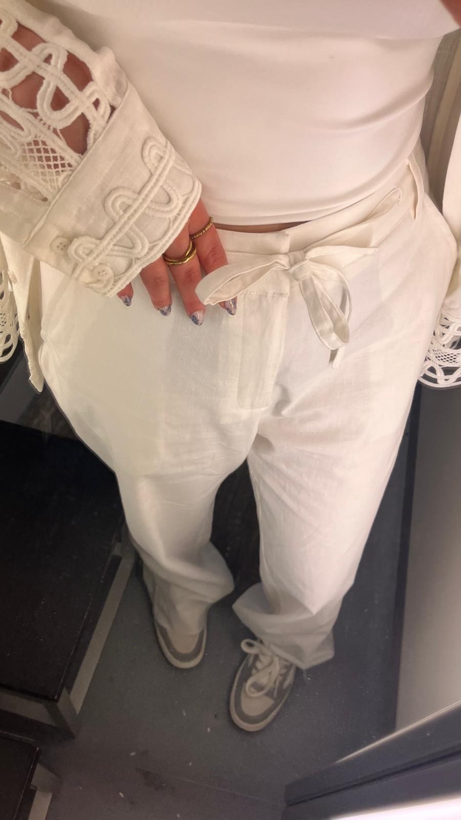 PURE BY ZIZO Broek Jayla Offwhite  - Afbeelding 2