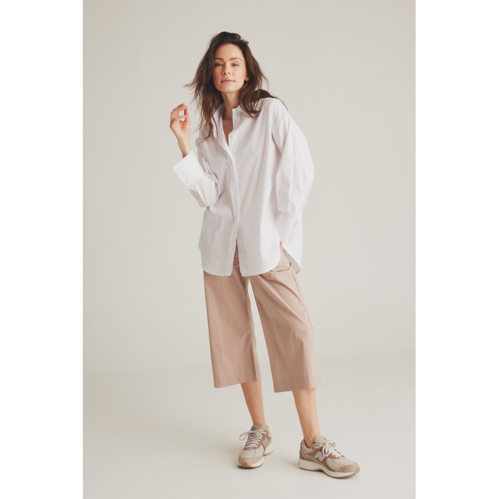 ONE TWO LUXZUZ Dames Blouse Gertantu Wit - Afbeelding 2