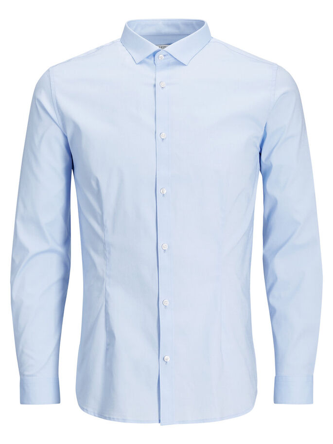 JACK&JONES Heren Overhemd Parma Lichtblauw 