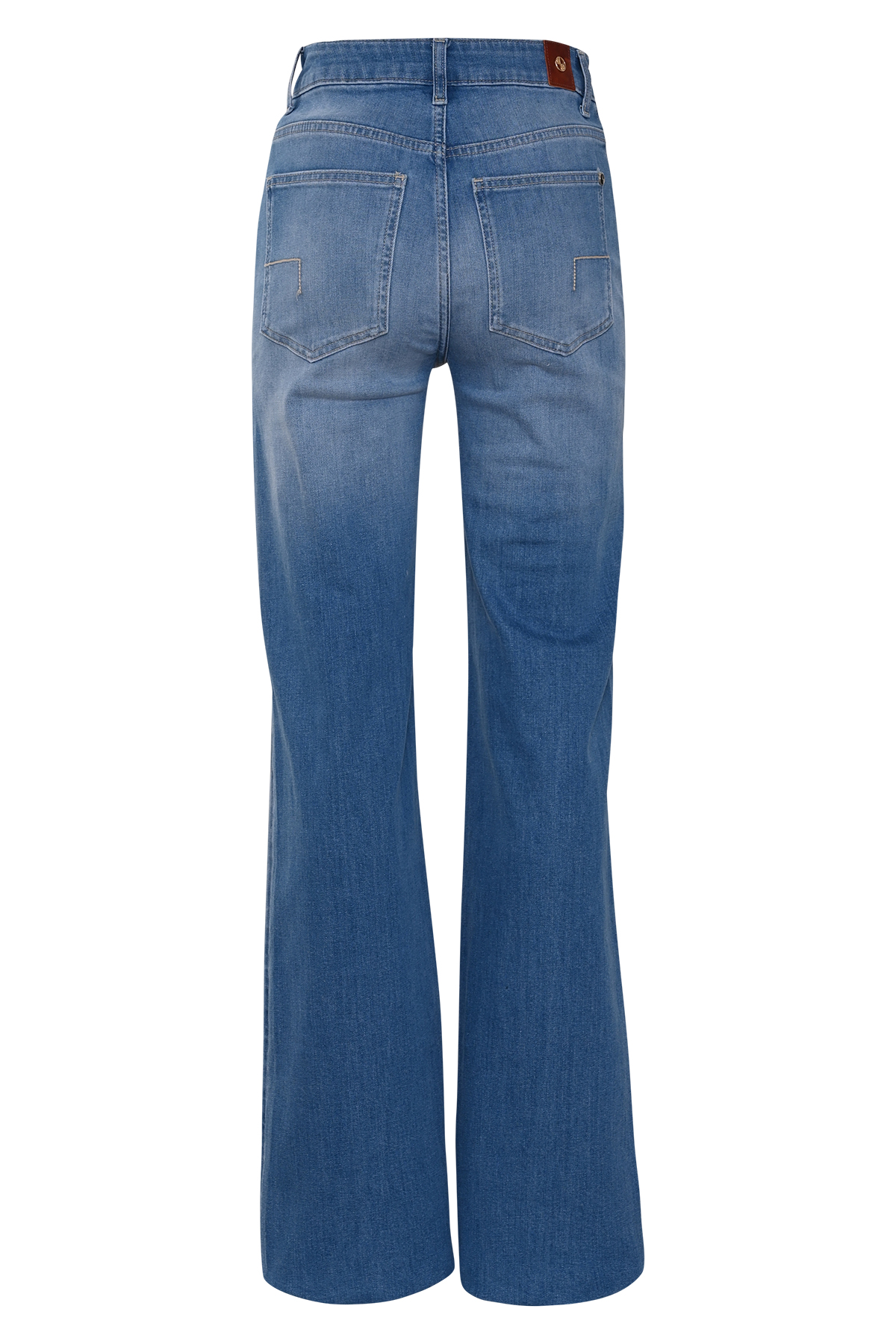 DNM PURE Dames Spijkerbroek Bobby Bright Blue  - Afbeelding 2