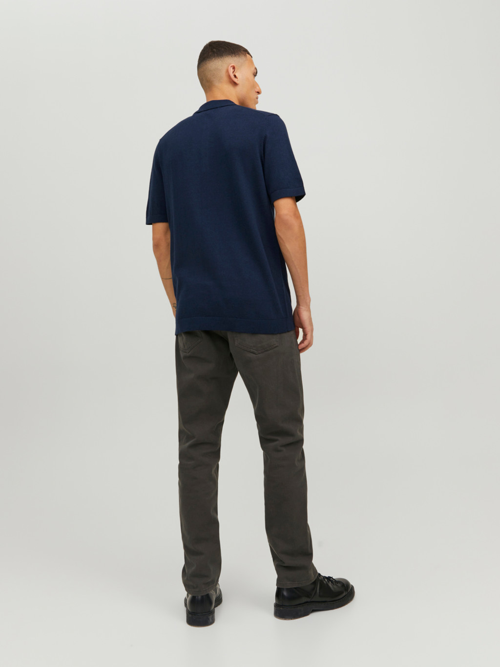 JACK&JONES Heren Poloshirt Navy Blazer - Afbeelding 2