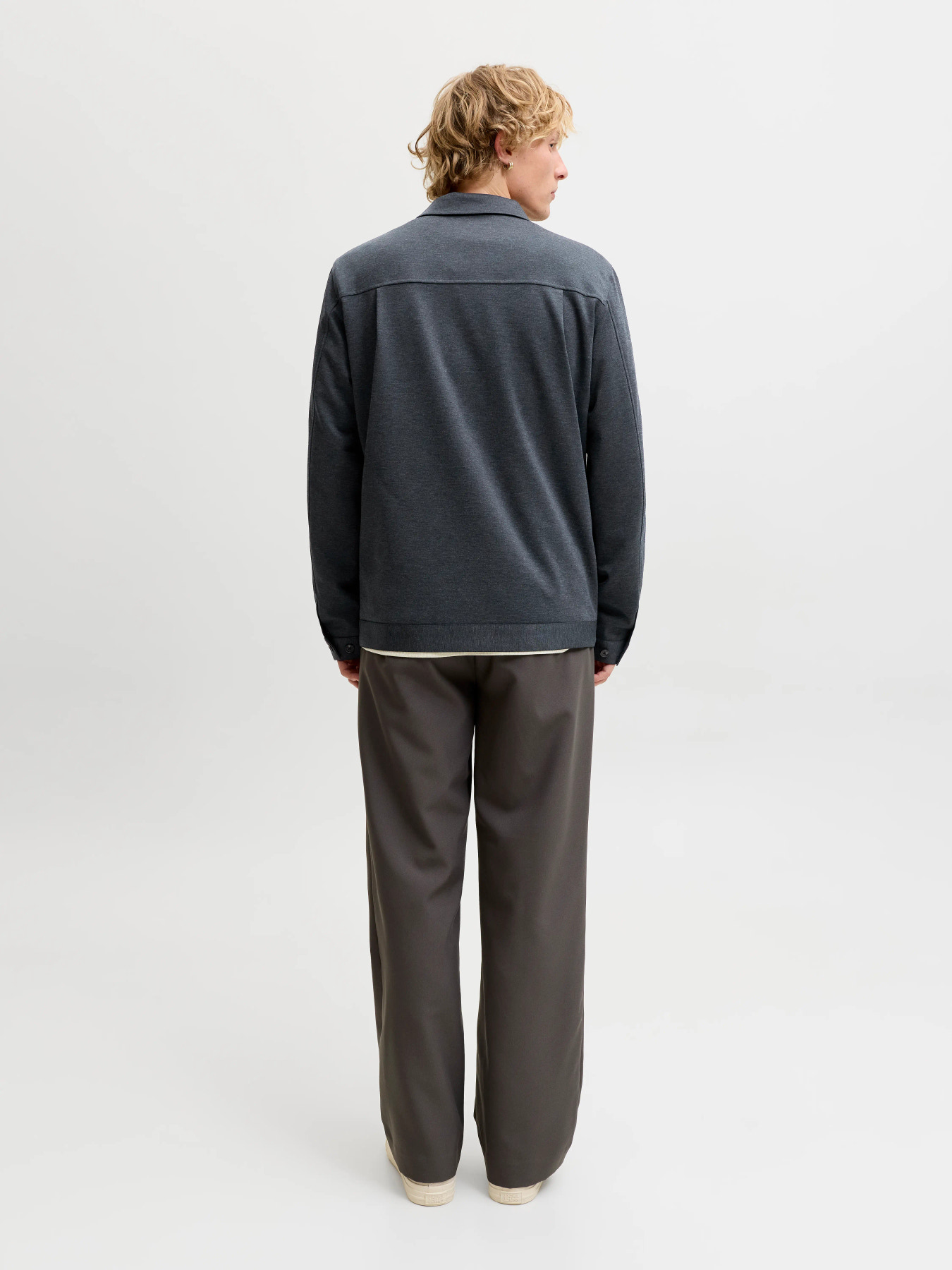 JACK & JONES Heren Jasje Met Rits Martin Donkergrijs  - Afbeelding 5