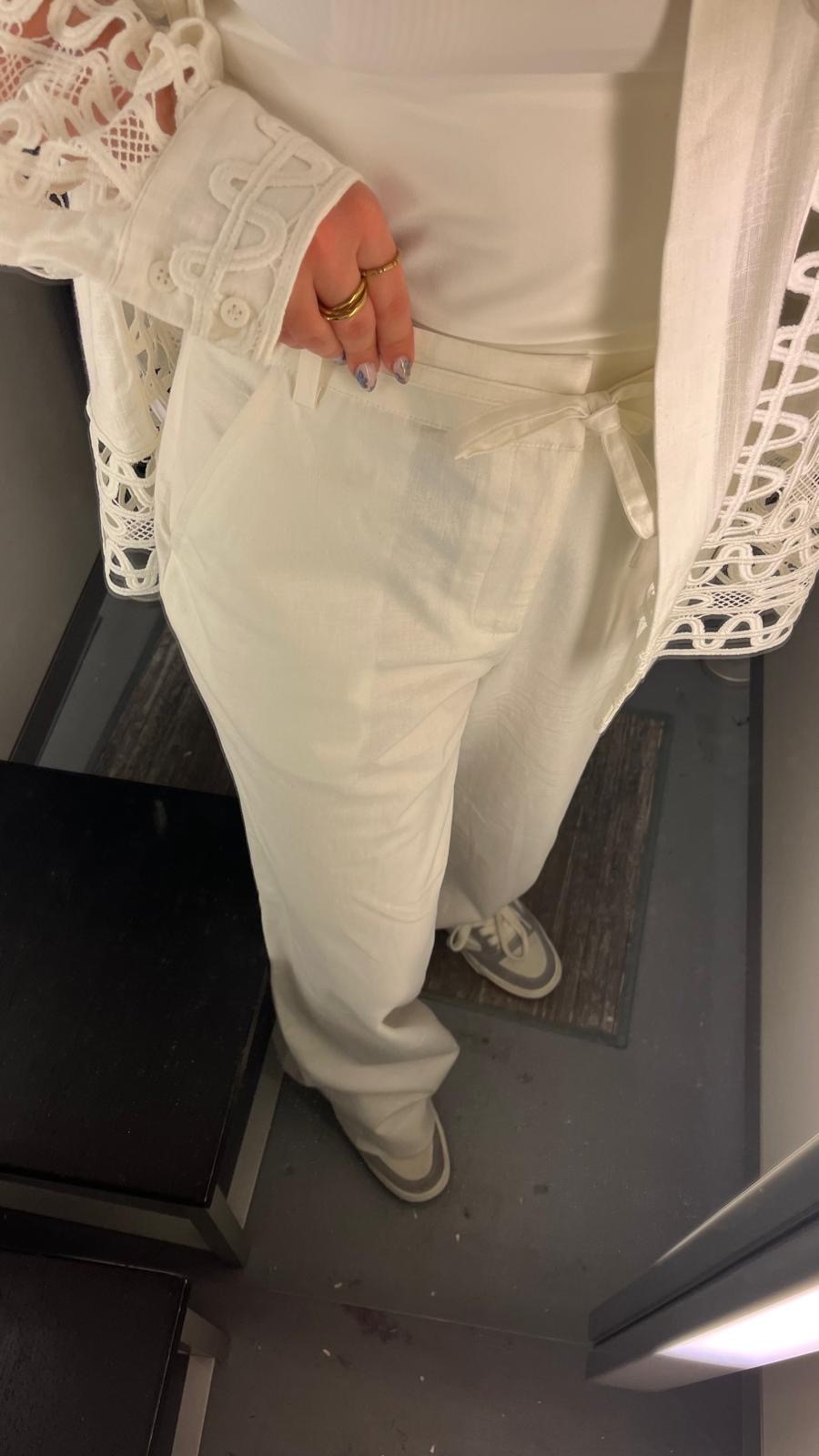 PURE BY ZIZO Broek Jayla Offwhite  - Afbeelding 3