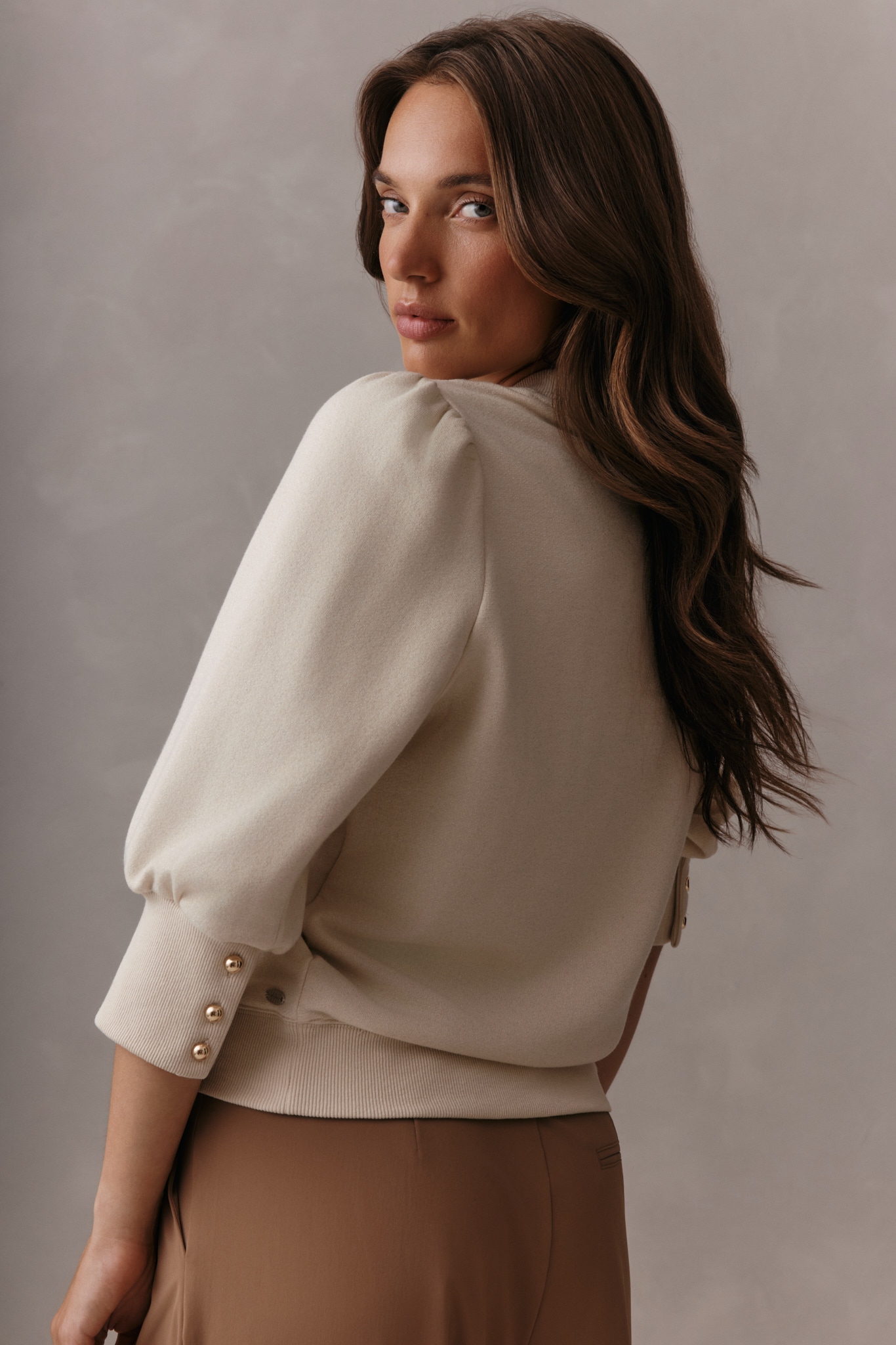 LADY DAY Dames Sweater Evie Light Cream  - Afbeelding 3