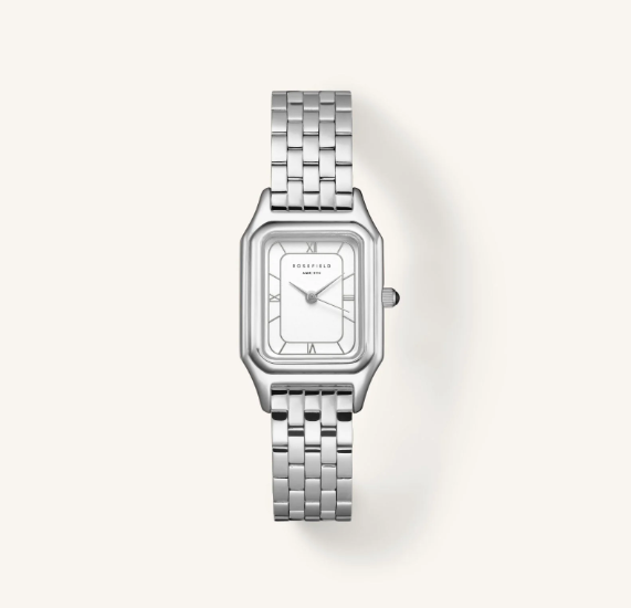 ROSEFIELD Dameshorloge Ivy Zilver-Wit 