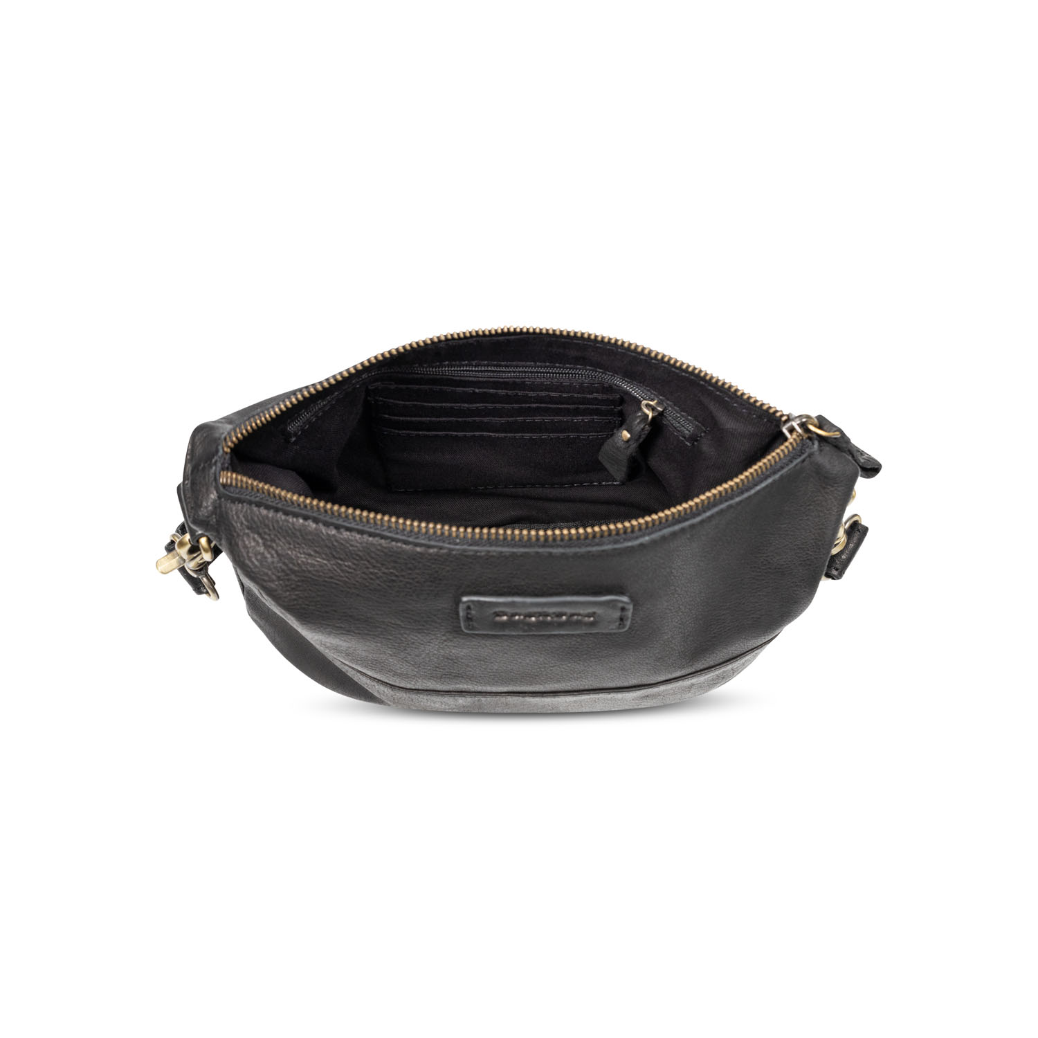 BAG2BAG Tas Nora Leer Zwart - Afbeelding 3