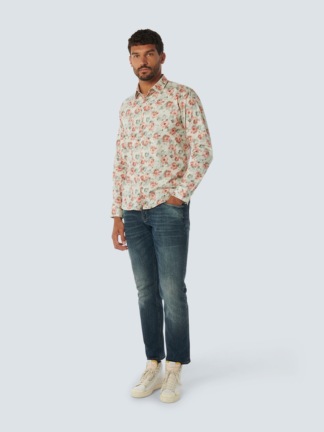 NO EXCESS Overhemd Print Melon  - Afbeelding 3