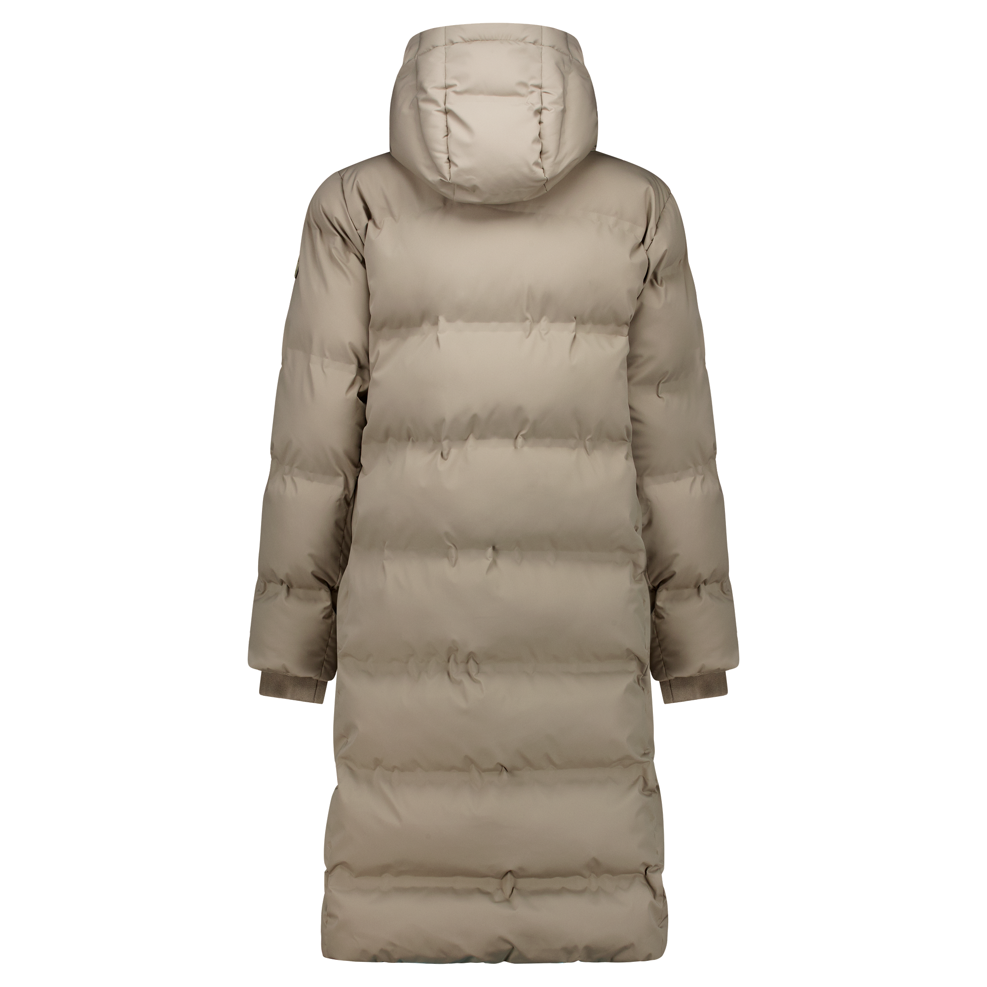CARS Lange Dames Winterjas Stocky Leverkleur  - Afbeelding 3