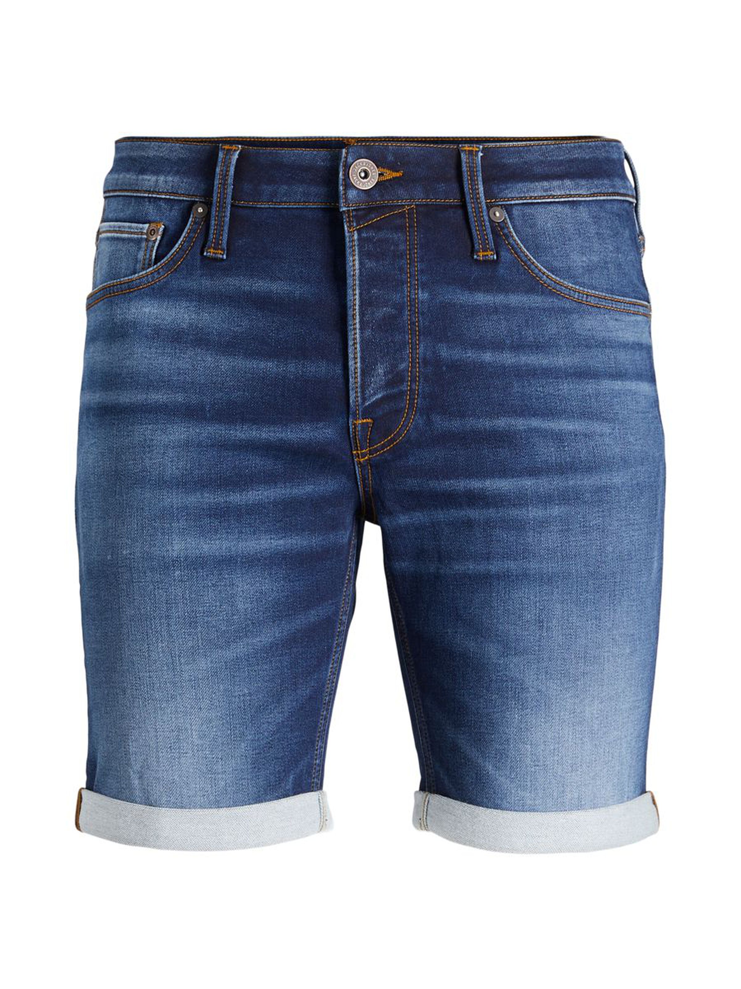 JACK&JONES Spijker Korte Broek Rick Blue Denim  - Afbeelding 6