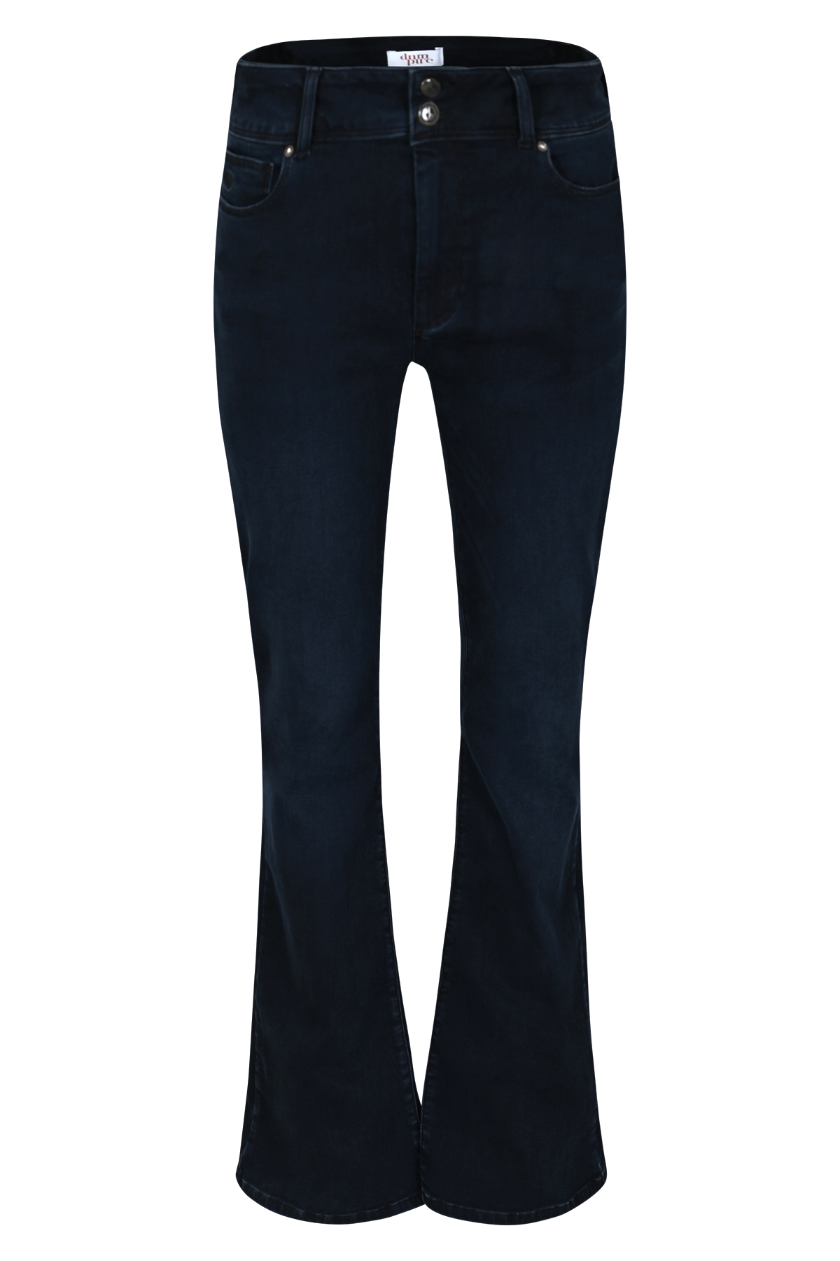 DNM PURE Spijkerbroek Flynn Flap Deep Blue 