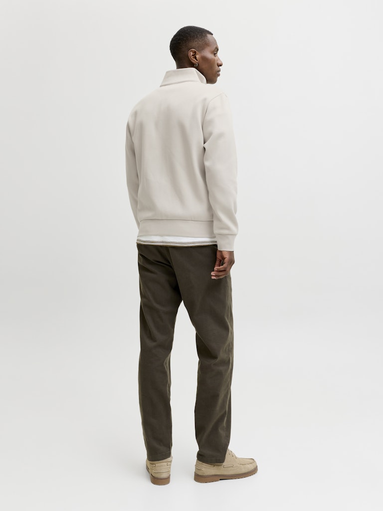 JACK&JONES Heren Sweat Vest Frankie Offwhite  - Afbeelding 4