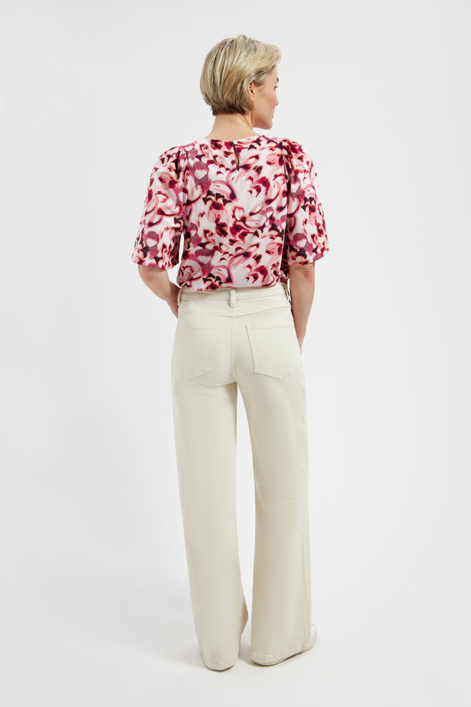 LADY DAY Dames Broek Faith Cream  - Afbeelding 3