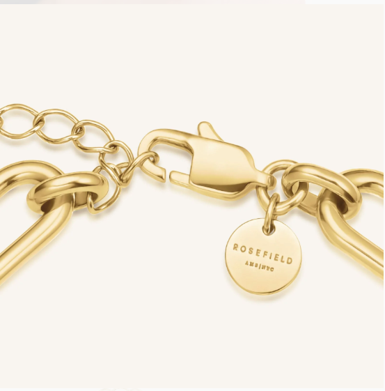 ROSEFIELD Dames Armband Pearl Chrystal Goudkleur  - Afbeelding 5