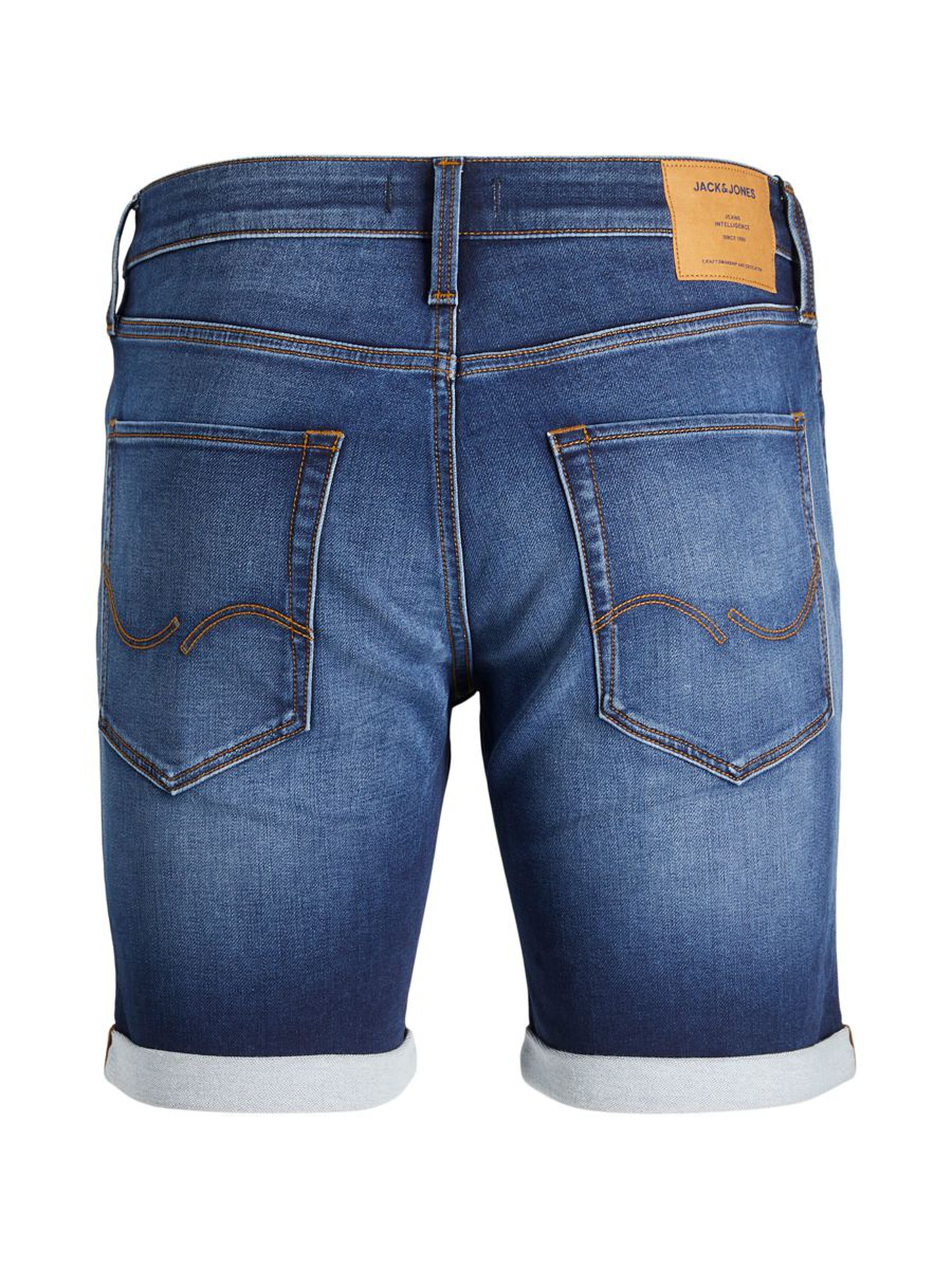 JACK&JONES Spijker Korte Broek Rick Blue Denim  - Afbeelding 7