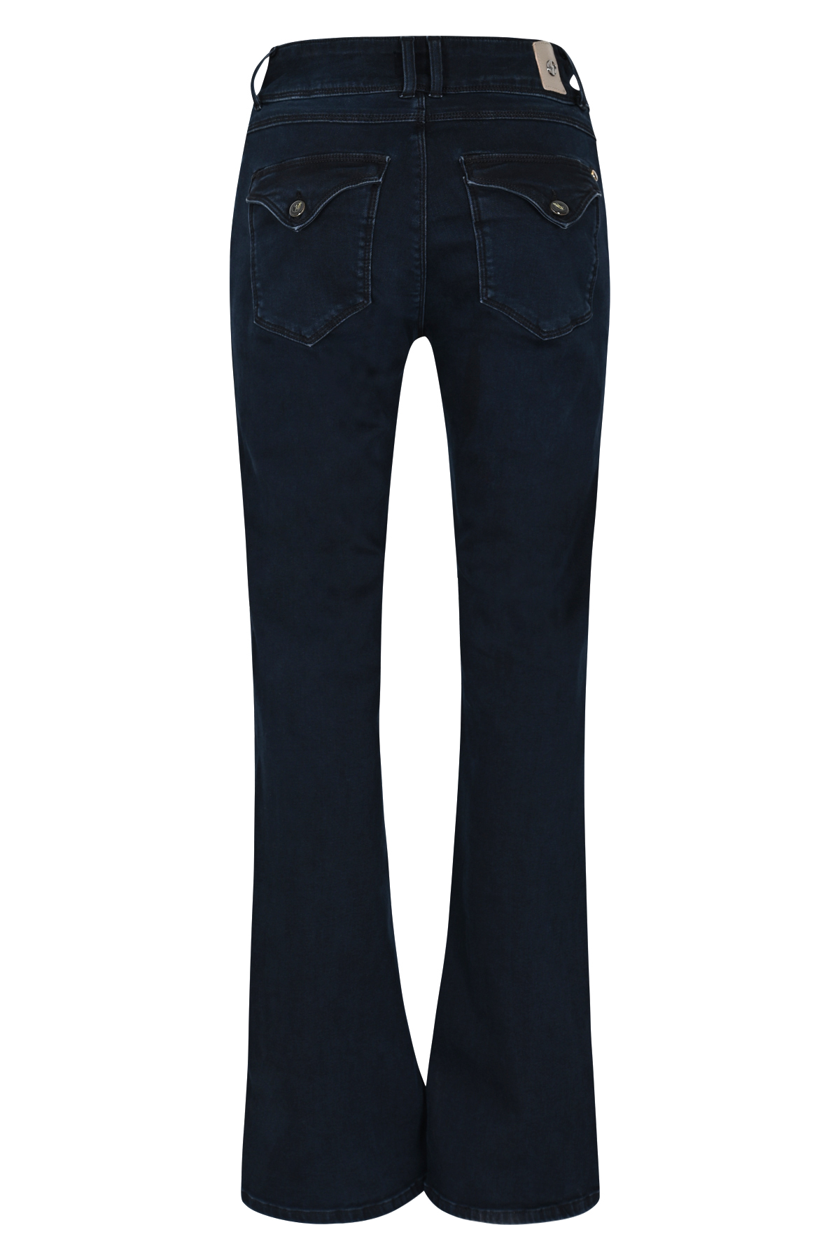 DNM PURE Spijkerbroek Flynn Flap Deep Blue  - Afbeelding 2