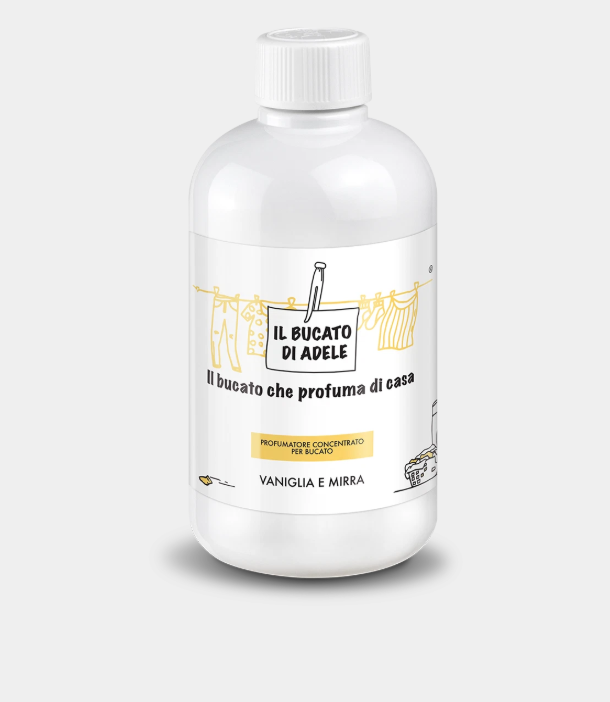 IL BUCATO DI ADELE Wasparfum Vanille en Mirre 500 ML. - Afbeelding 2