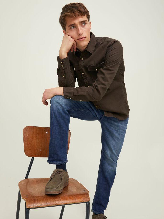 Jack&Jones Spijkerbroek Mike Comfort Fit Blue Denim  - Afbeelding 3