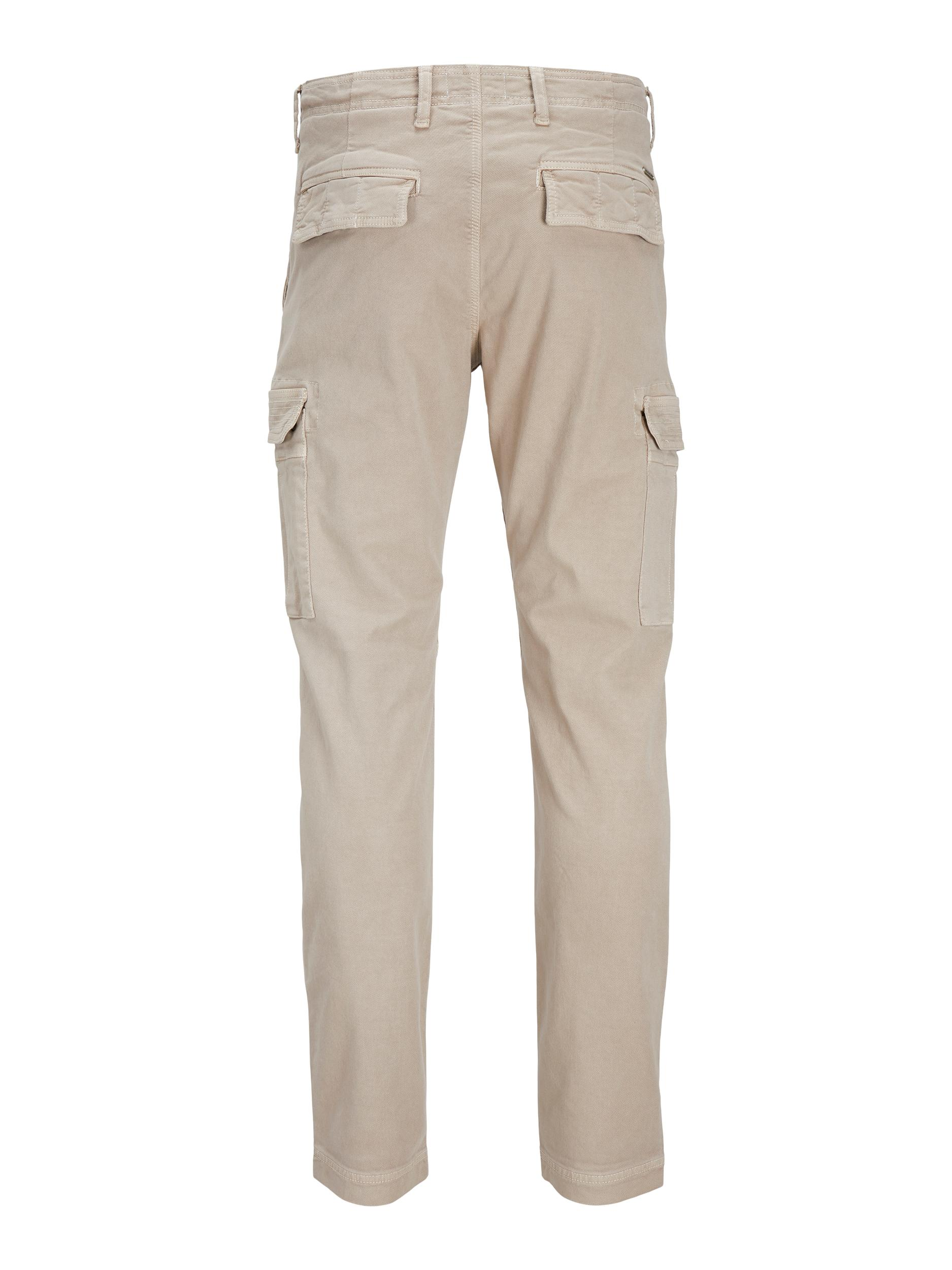JACK&JONES Heren Cargobroek Marco Crockery Beige  - Afbeelding 2