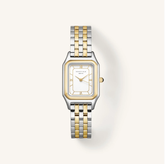 ROSEFIELD Dameshorloge Ivy Duotone-Wit 