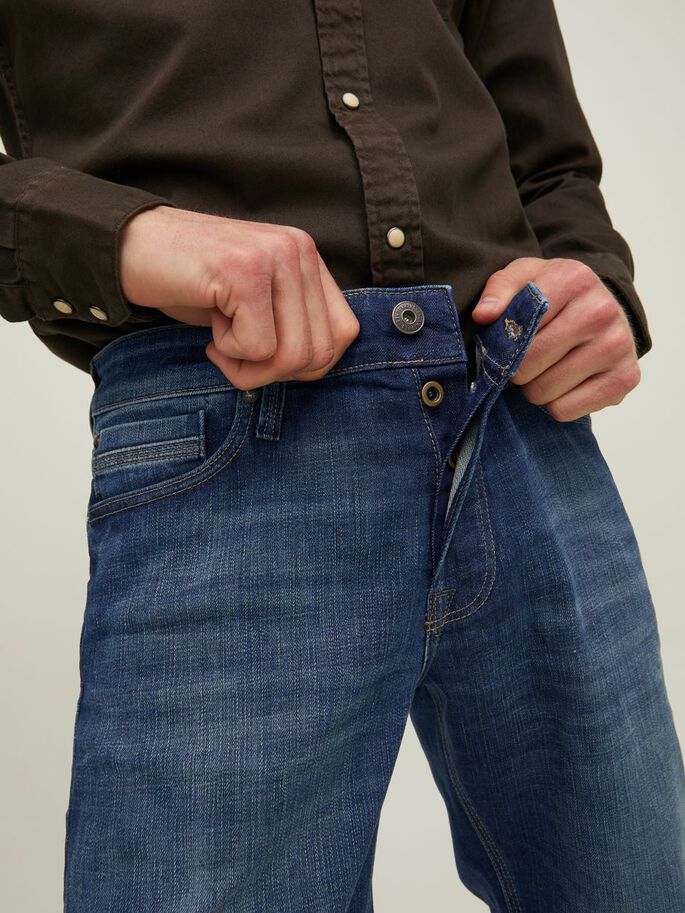 Jack&Jones Spijkerbroek Mike Comfort Fit Blue Denim  - Afbeelding 4