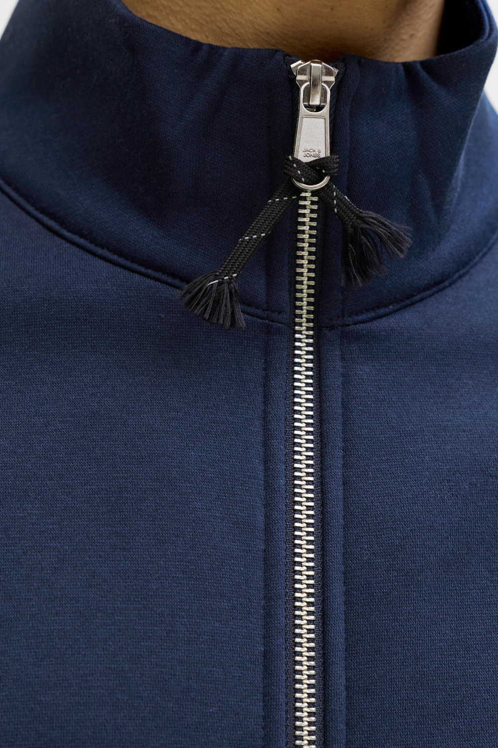 JACK&JONES Heren Sweat Vest Frankie Donkerblauw  - Afbeelding 3