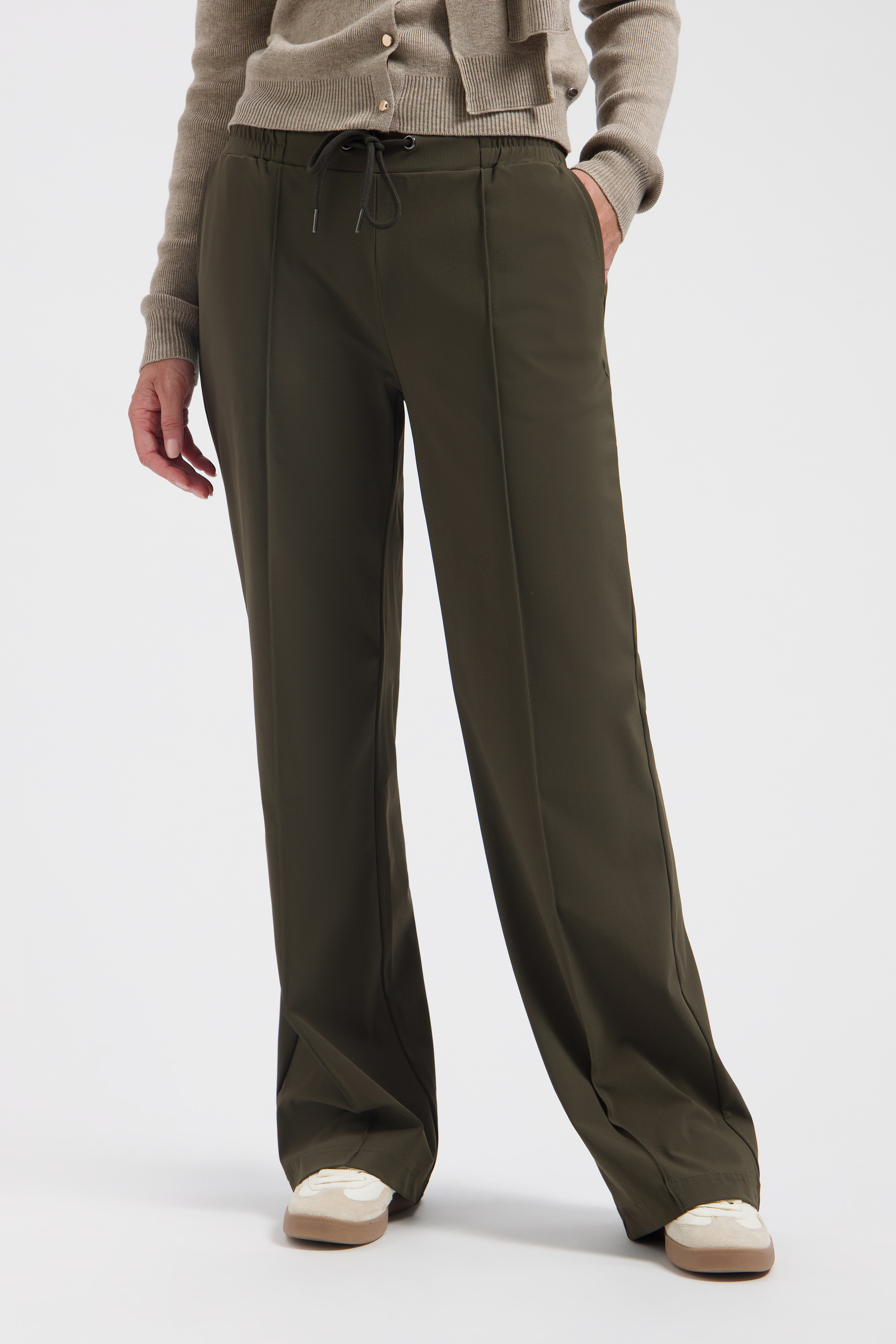 LADY DAY Dames Travel Broek Chicago Deep Forest Groen 
