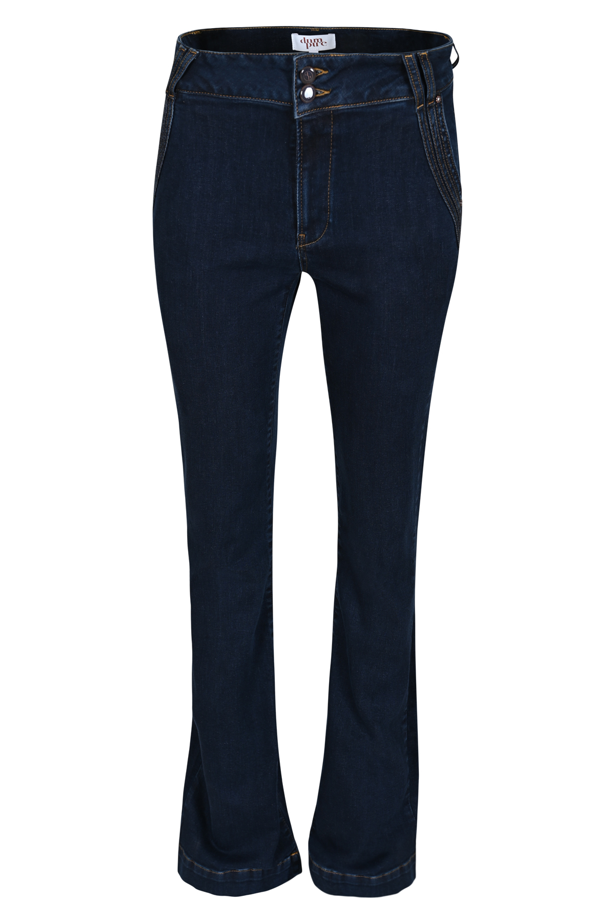 DNM PURE Spijkerbroek Flynn Pocket Dark Blue 