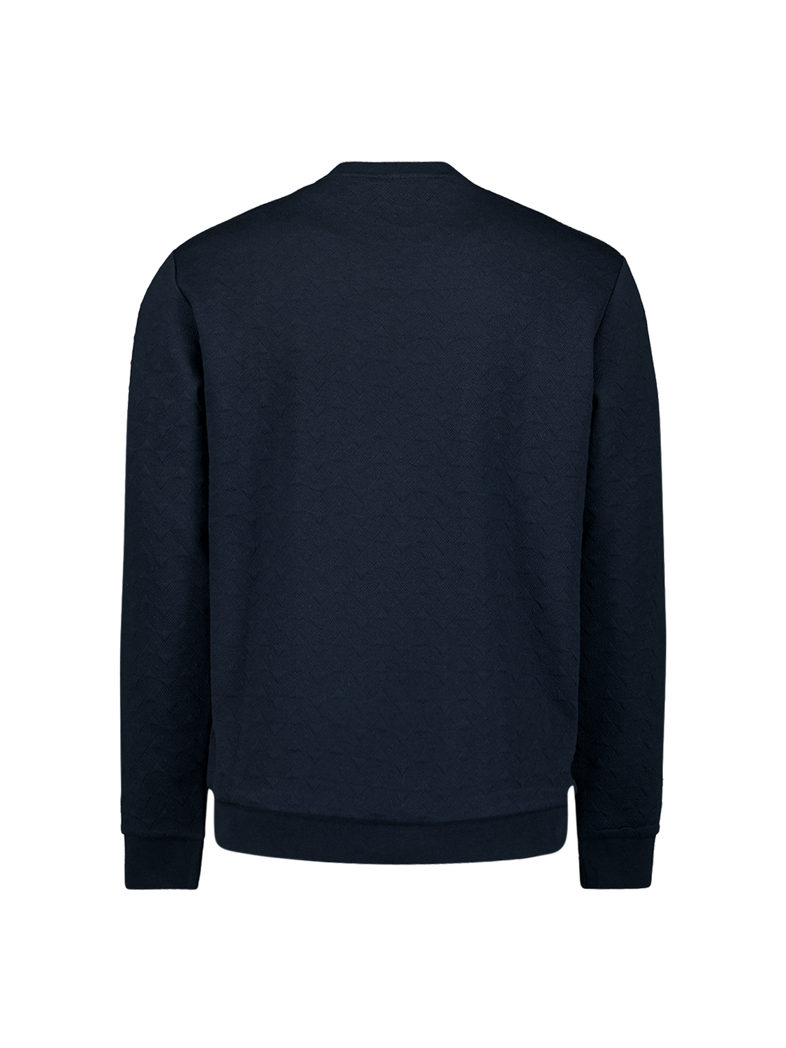 NO EXCESS Sweater Jacquard Deep Blue - Afbeelding 2