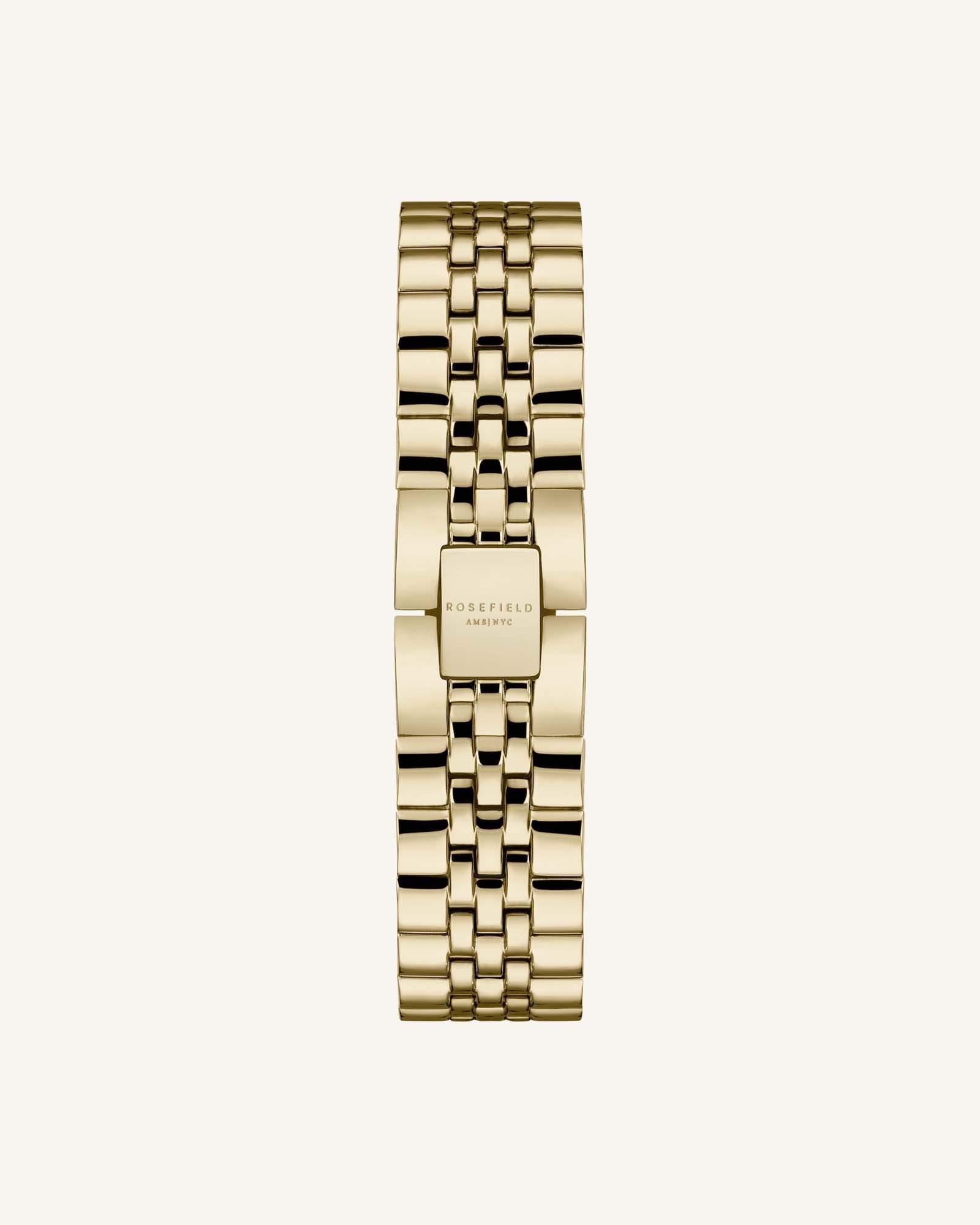 ROSEFIELD Dameshorloge The Ace Black-Gold  - Afbeelding 3