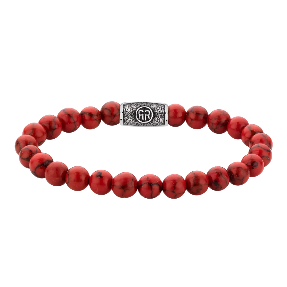 Rebel&Rose Armband Red Delight Vintage 8 mm.