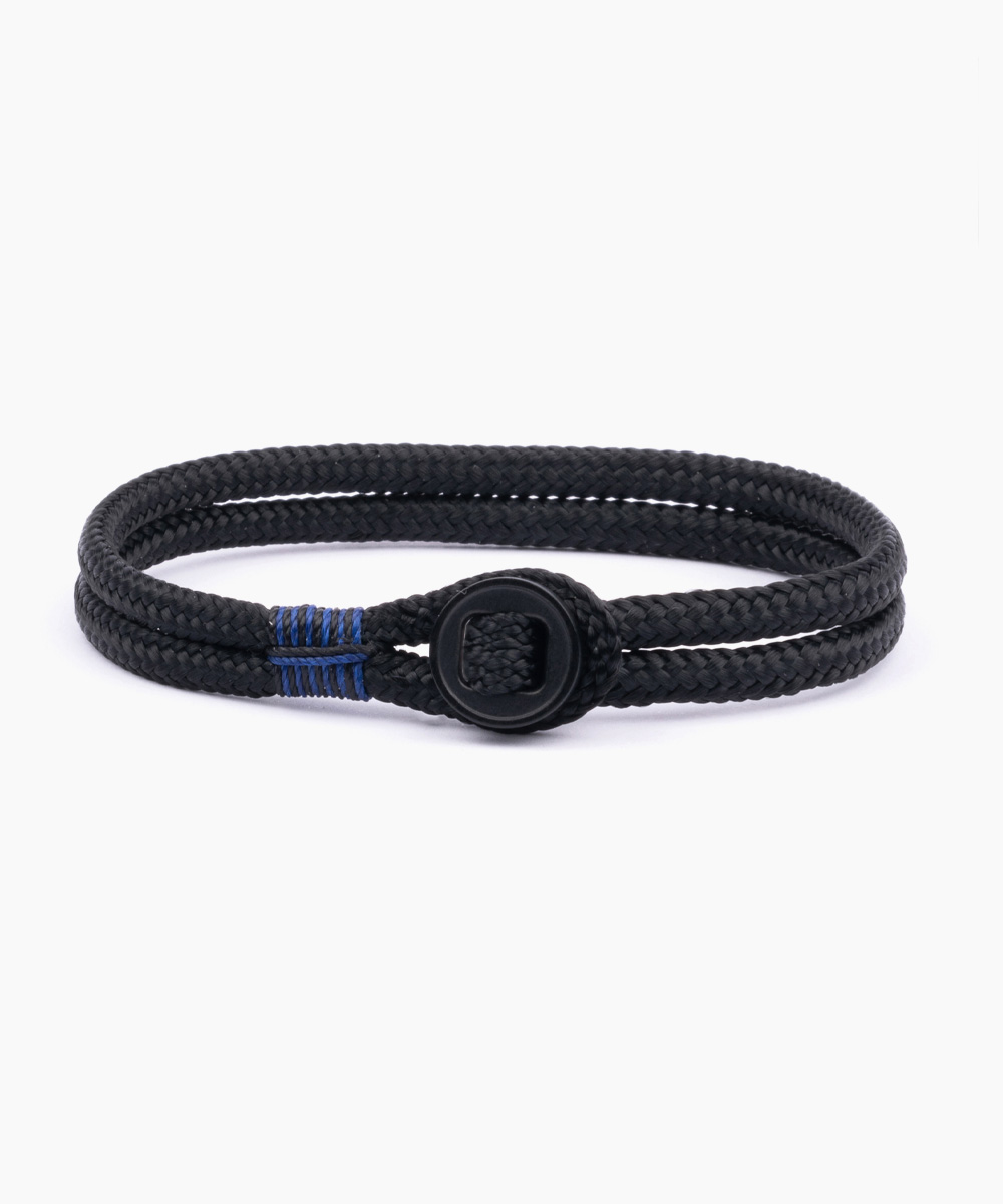 PIG&HEN Herenarmband Don Dino Black-Black