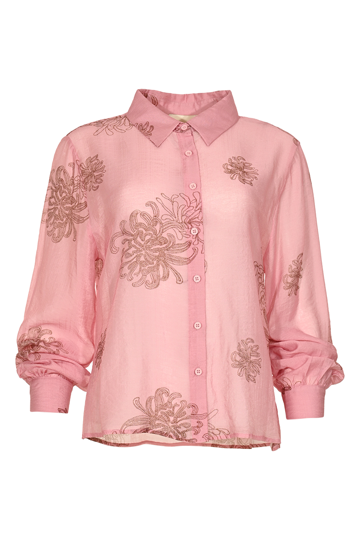 MAICAZZ Dames Blouse Lilo Mellow Roze  - Afbeelding 2