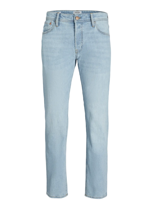 JACK&JONES Spijkerbroek Mike Tapered Fit Blue Denim - Afbeelding 3