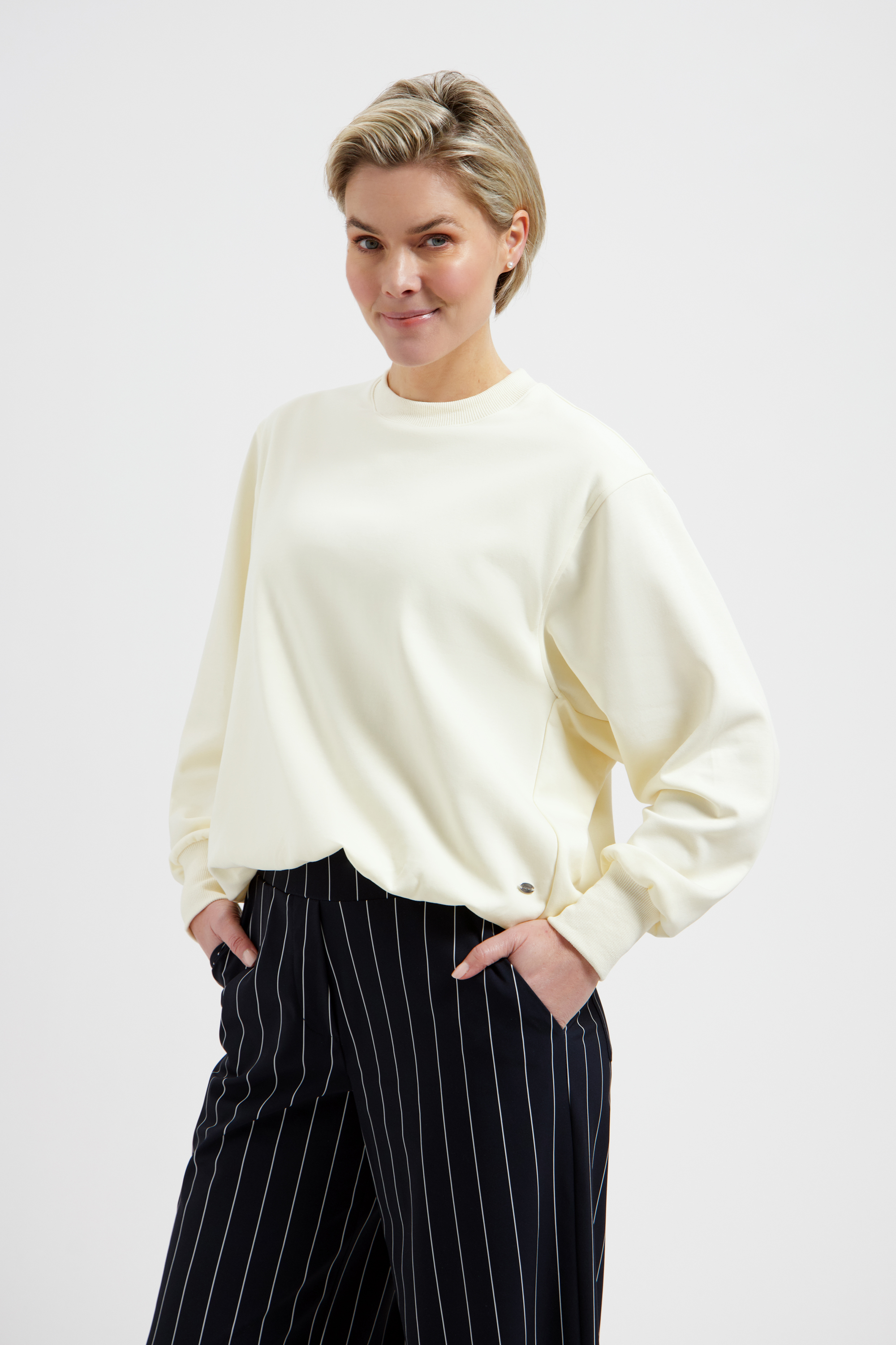 LADY DAY Dames Sweater Sue Cream
