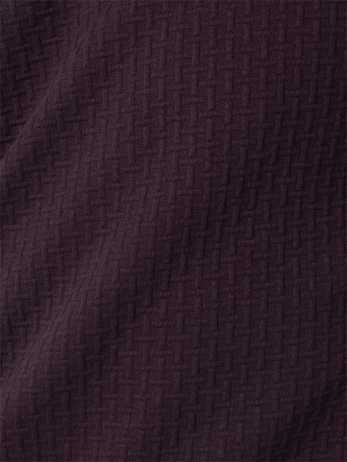 NO EXCESS Sweater Stretch Met Structuur Aubergine  - Afbeelding 5