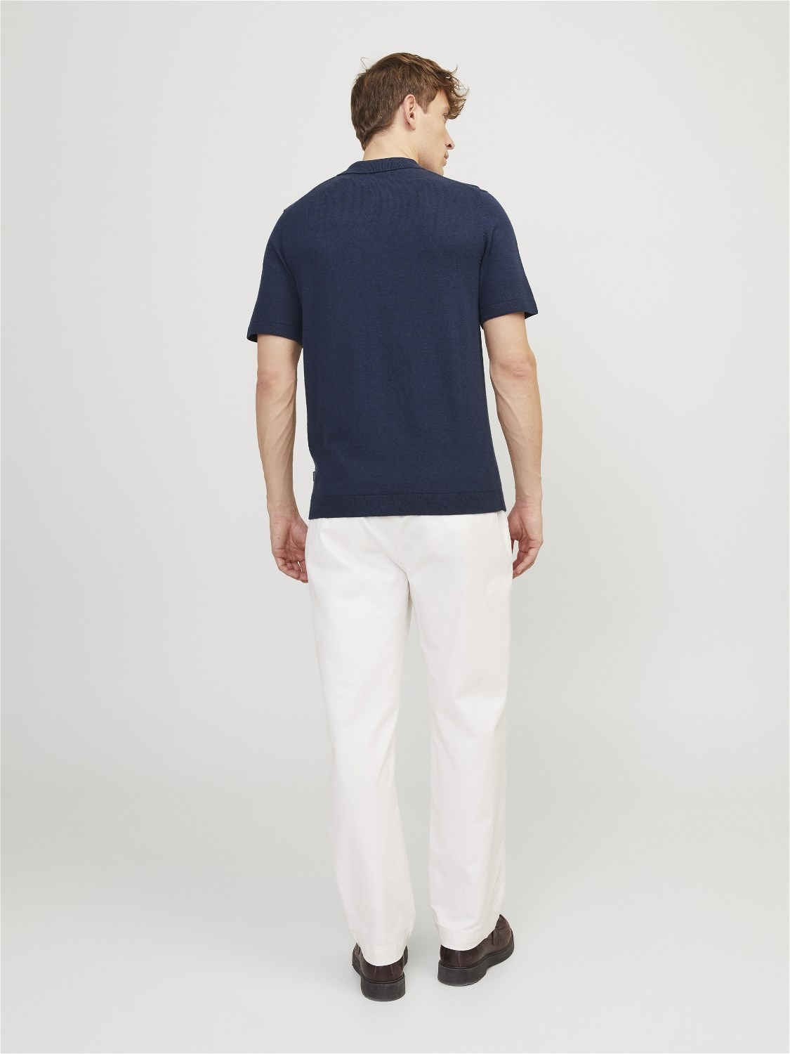 JACK&JONES Heren Poloshirt Donkerblauw  - Afbeelding 4