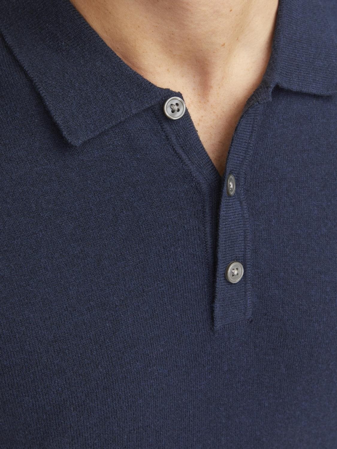 JACK&JONES Heren Poloshirt Donkerblauw  - Afbeelding 5