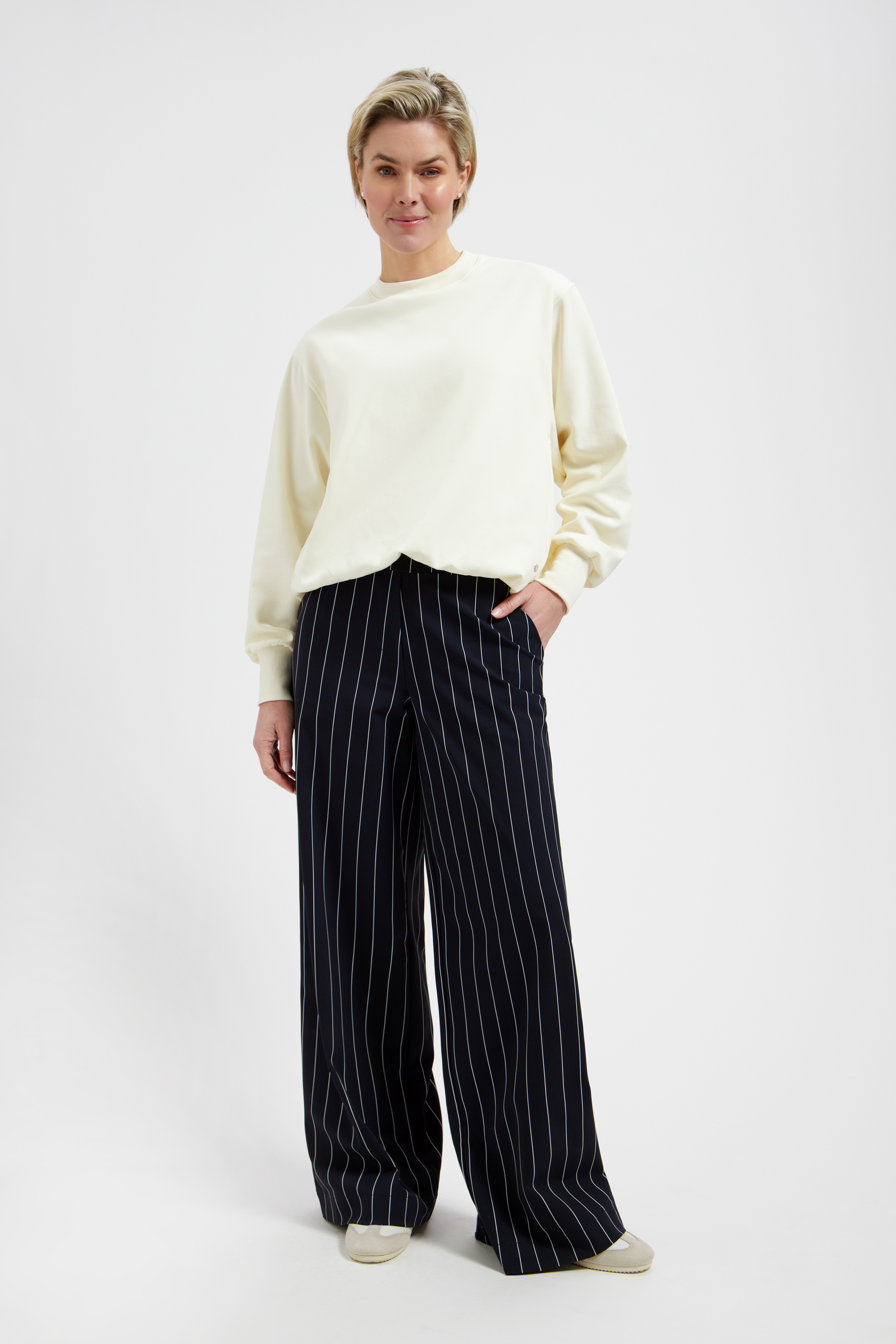 LADY DAY Dames Sweater Sue Cream - Afbeelding 2
