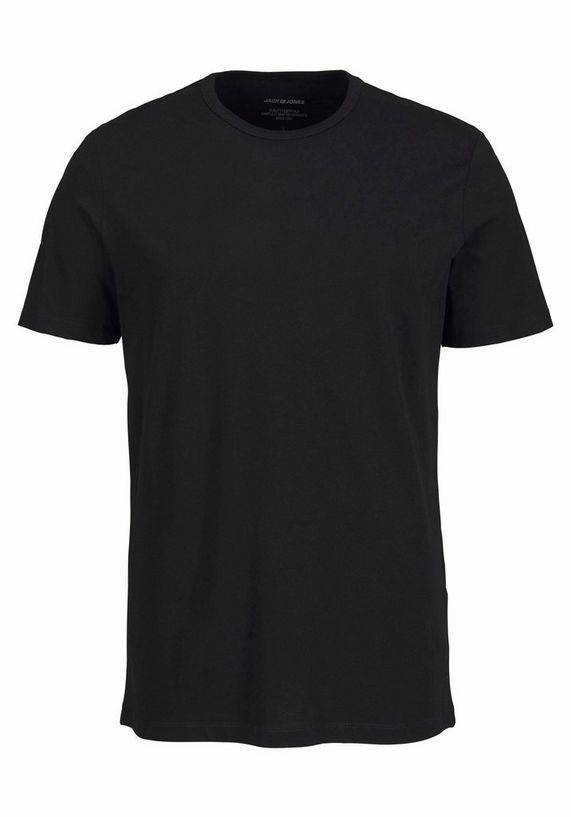 Jack&Jones Basic T-Shirt Zwart Ronde Hals