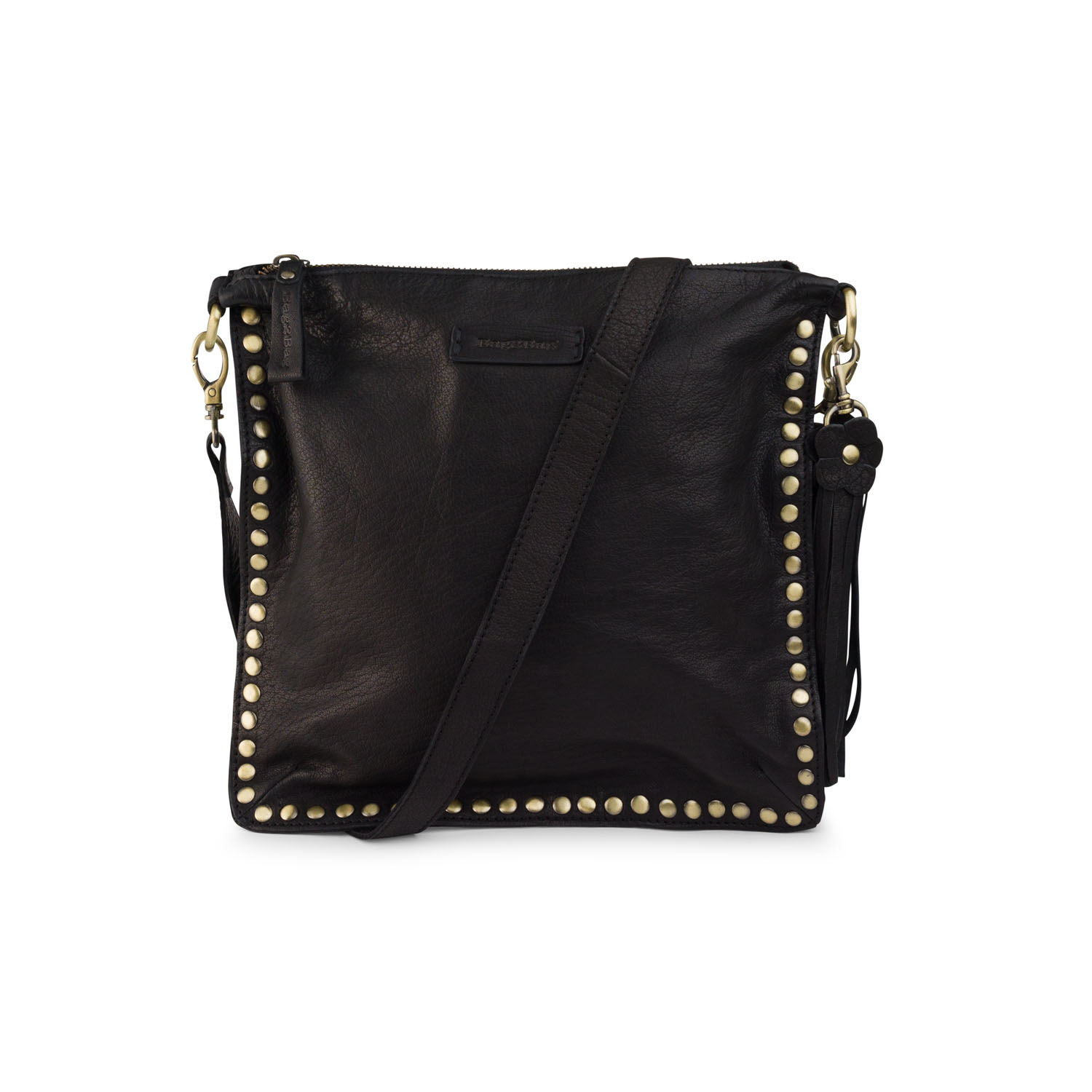 BAG2BAG Tas Santiago Zwart Leer 