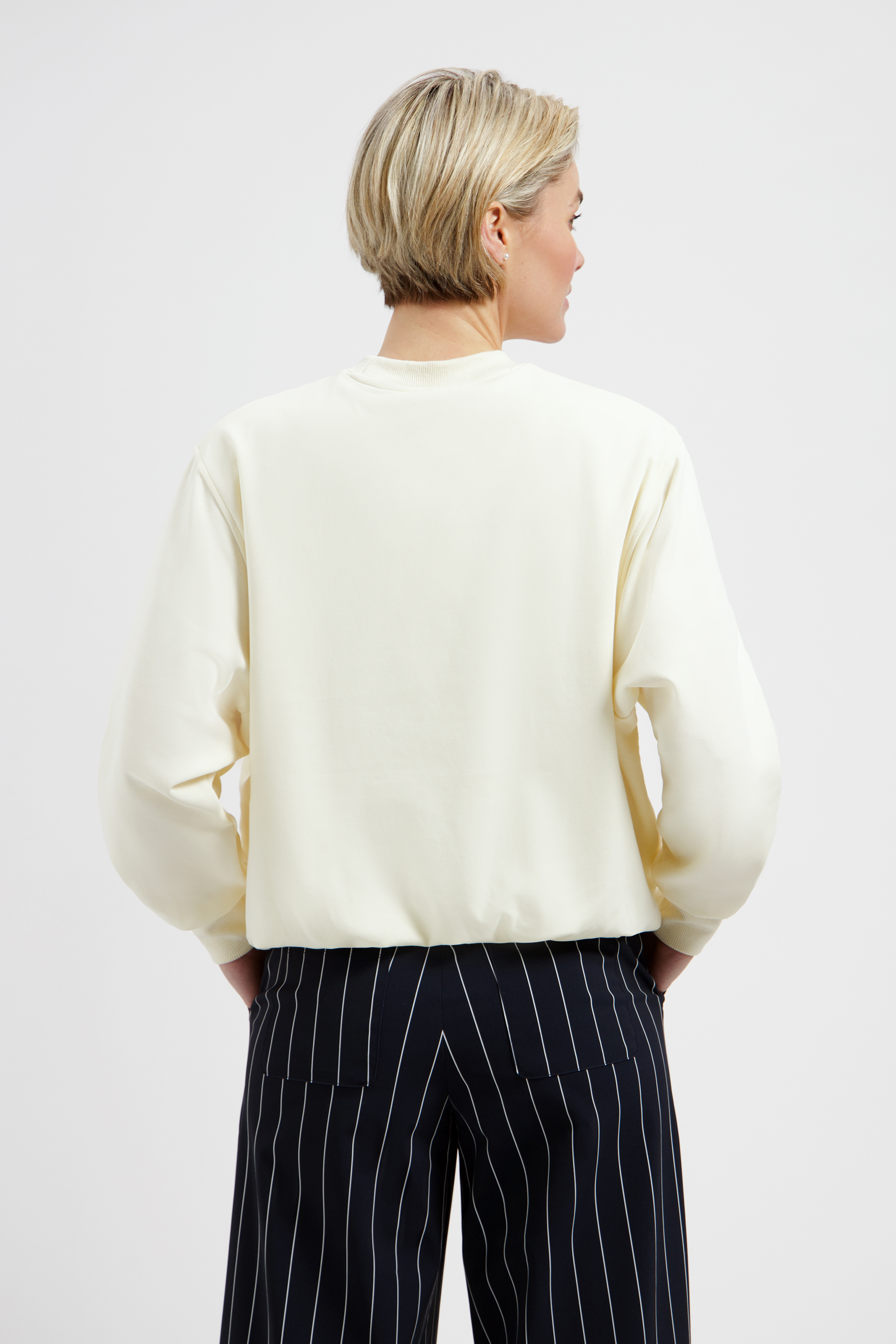 LADY DAY Dames Sweater Sue Cream - Afbeelding 3