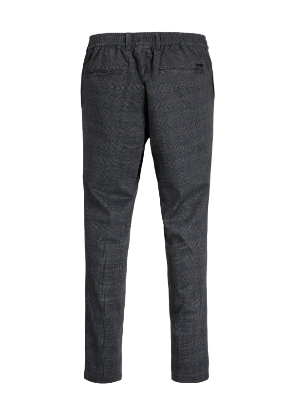 JACK&JONES Joggingbroek Phineas Dark Grey Check  - Afbeelding 2